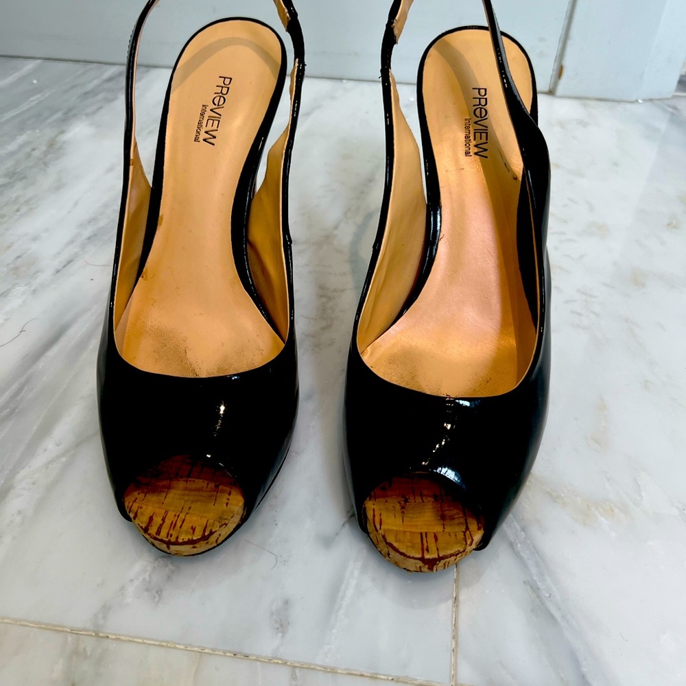 Women’s Patent Leather Shoes size 9